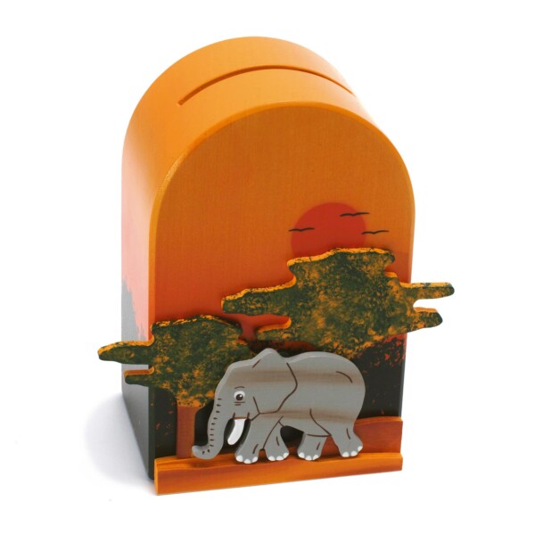Savings wooden box - Image 2