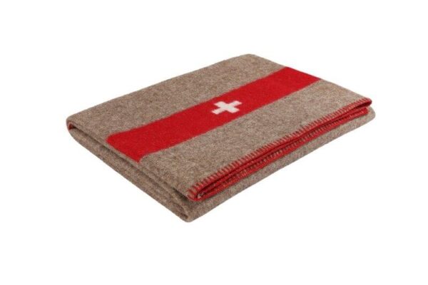 Swiss military blanket
