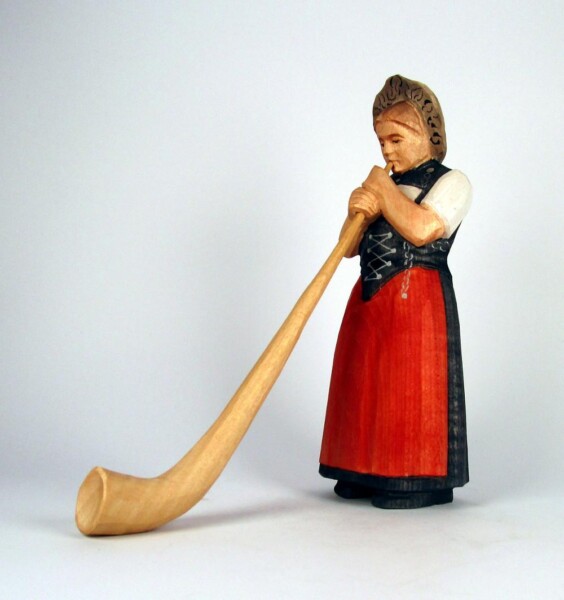 Bernerin with Alphorn - Swiss Souvenir Shop