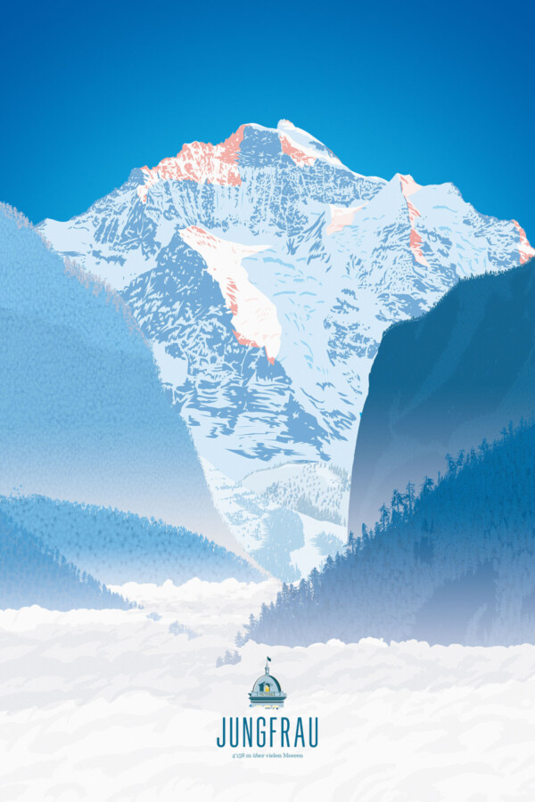 Plakat Jungfrau