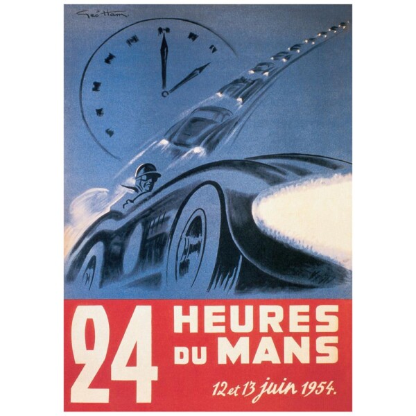 Vintage Poster Le MANS 24 Heures