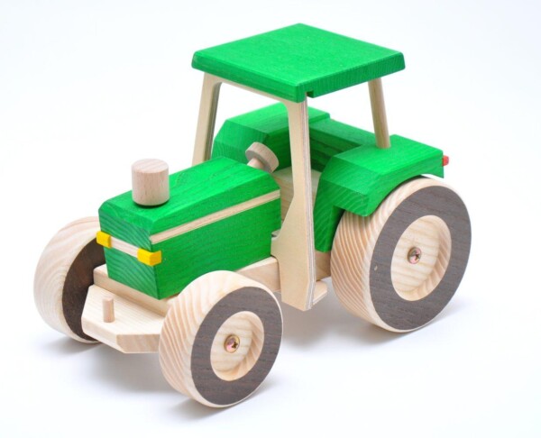 Grüner Traktor